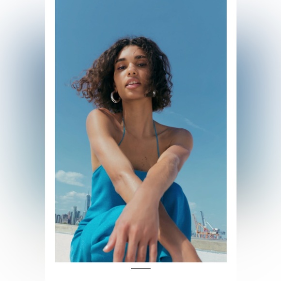 ZARA NWT KNIT DRESS WITH METALLIC THREAD - Picture 2 of 6